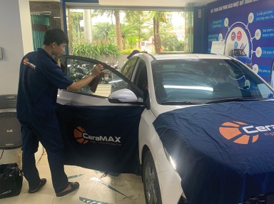 Địa chỉ dán phim cách nhiệt ô tô CeraMAX chính hãng, uy tín tại Hà Nội