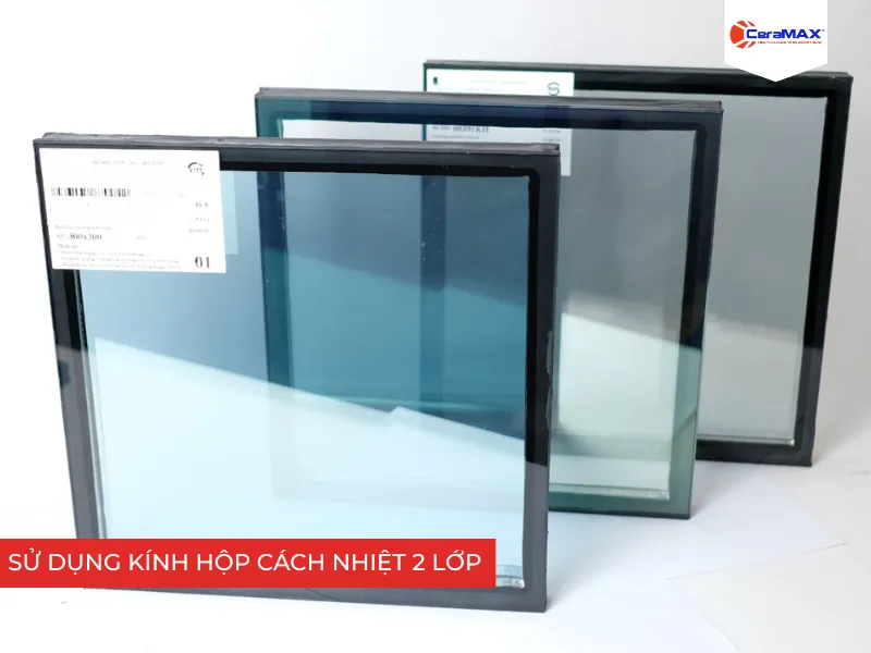 Sử dụng kính hộp cách nhiệt để chống nắng cửa sổ