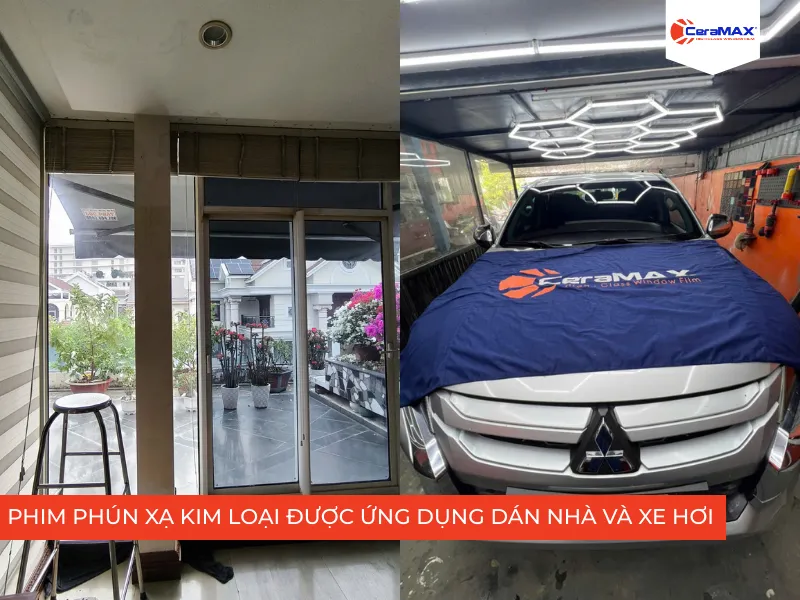 Ứng dụng của phim phún xạ kim loại