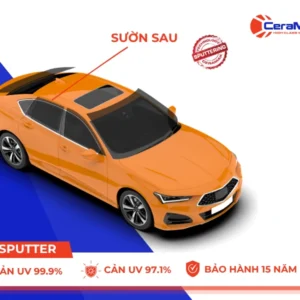Dán phim cách nhiệt Sputter cho xe 4 chỗ