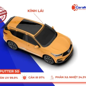 Dán phim cách nhiệt Sputter cho xe 7 chỗ kính lái