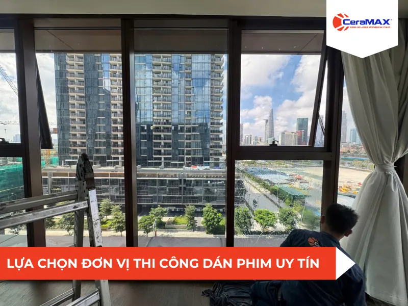 Dán phim cách nhiệt chống nóng cho nhà hướng Tây 