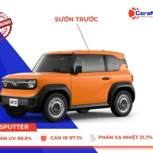 Dán phim cách nhiệt phim phản xạ nhiệt kính sườn VF3