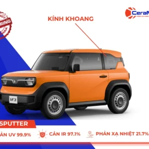 Dán phim cách nhiệt kính khoang sau