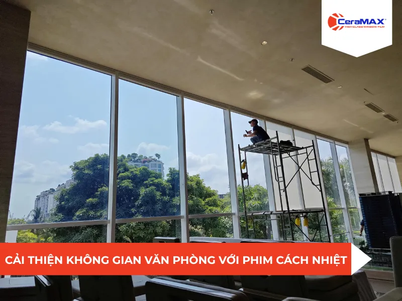 Top 5 mã film dán kính văn phòng chống nắng nóng | Giảm 90% nhiệt, chống chói màn hình