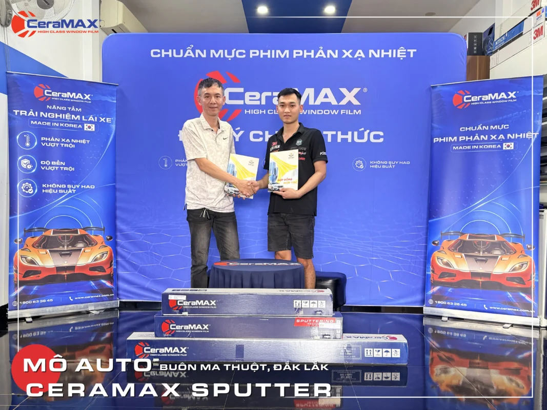 MÔ AUTO gia nhập hệ thống Đại lý chính thức của CeraMAX tại Buôn Ma Thuột