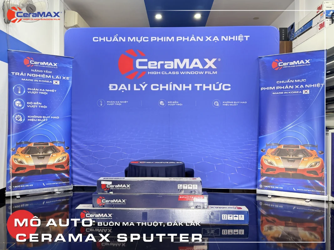 MÔ AUTO gia nhập hệ thống Đại lý chính thức của CeraMAX tại Buôn Ma Thuột