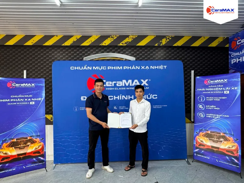 Anh Dũng Auto gia nhập hệ thống Đại lý chính thức của CeraMAX tại Hà Nội
