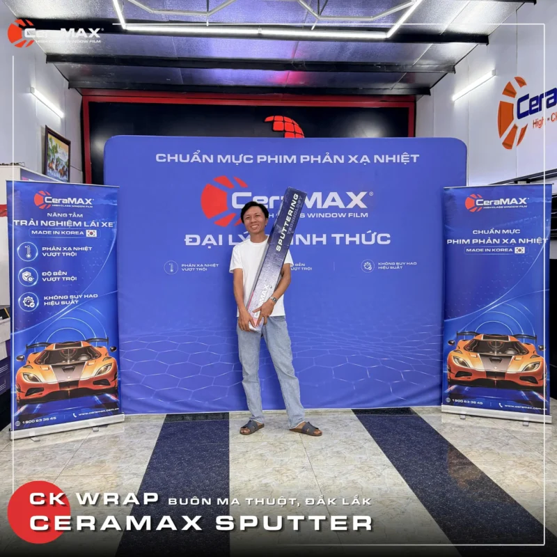 CK Wrap chính thức triển khai CeraMAX Sputter tại Buôn Ma Thuột