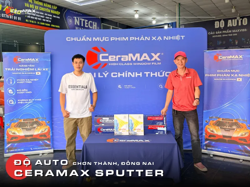Đồng hành cùng CeraMAX, chúc cho Độ Auto ngày càng phát triển và vững mạnh vị thế