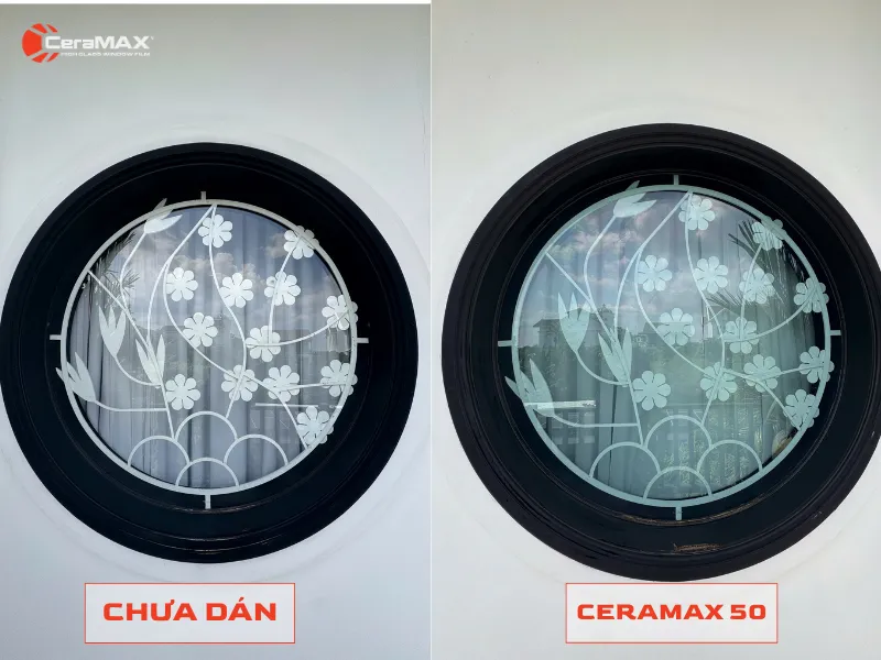 CeraMAX 50 mang màu phim ánh xanh đặc trưng thẩm mỹ