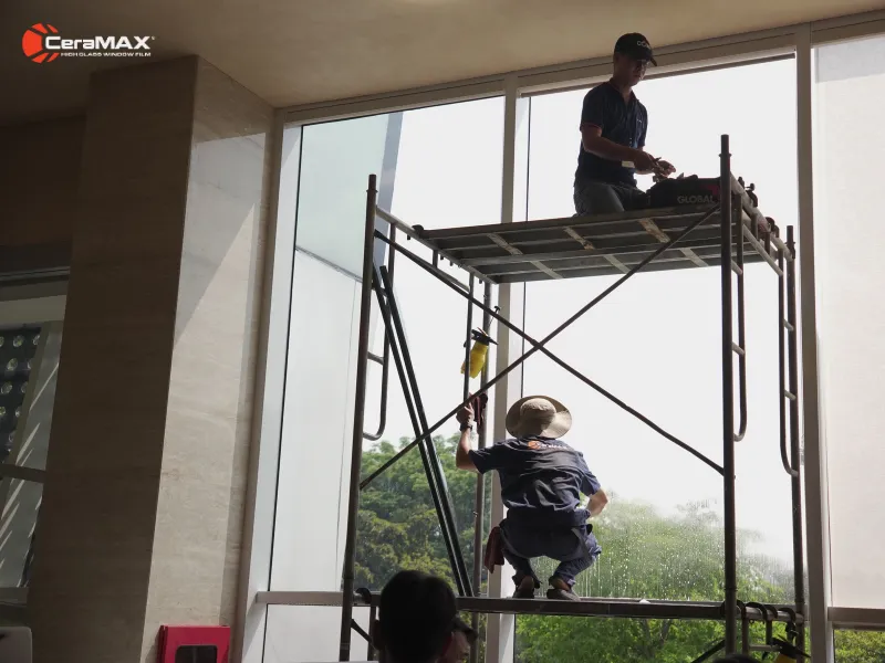 Đội ngũ thi công của CeraMAX High Class Window Films