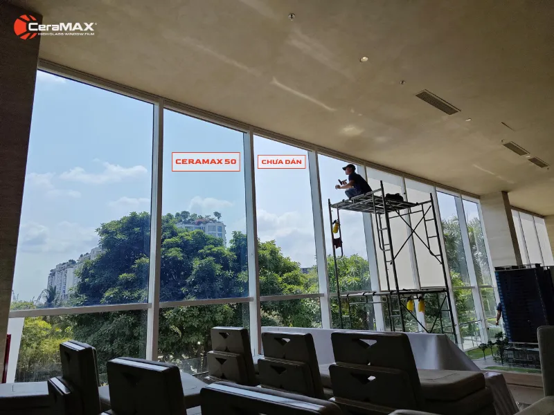 Sự khác biệt của kính dán CeraMAX 50 và kính nguyên bản
