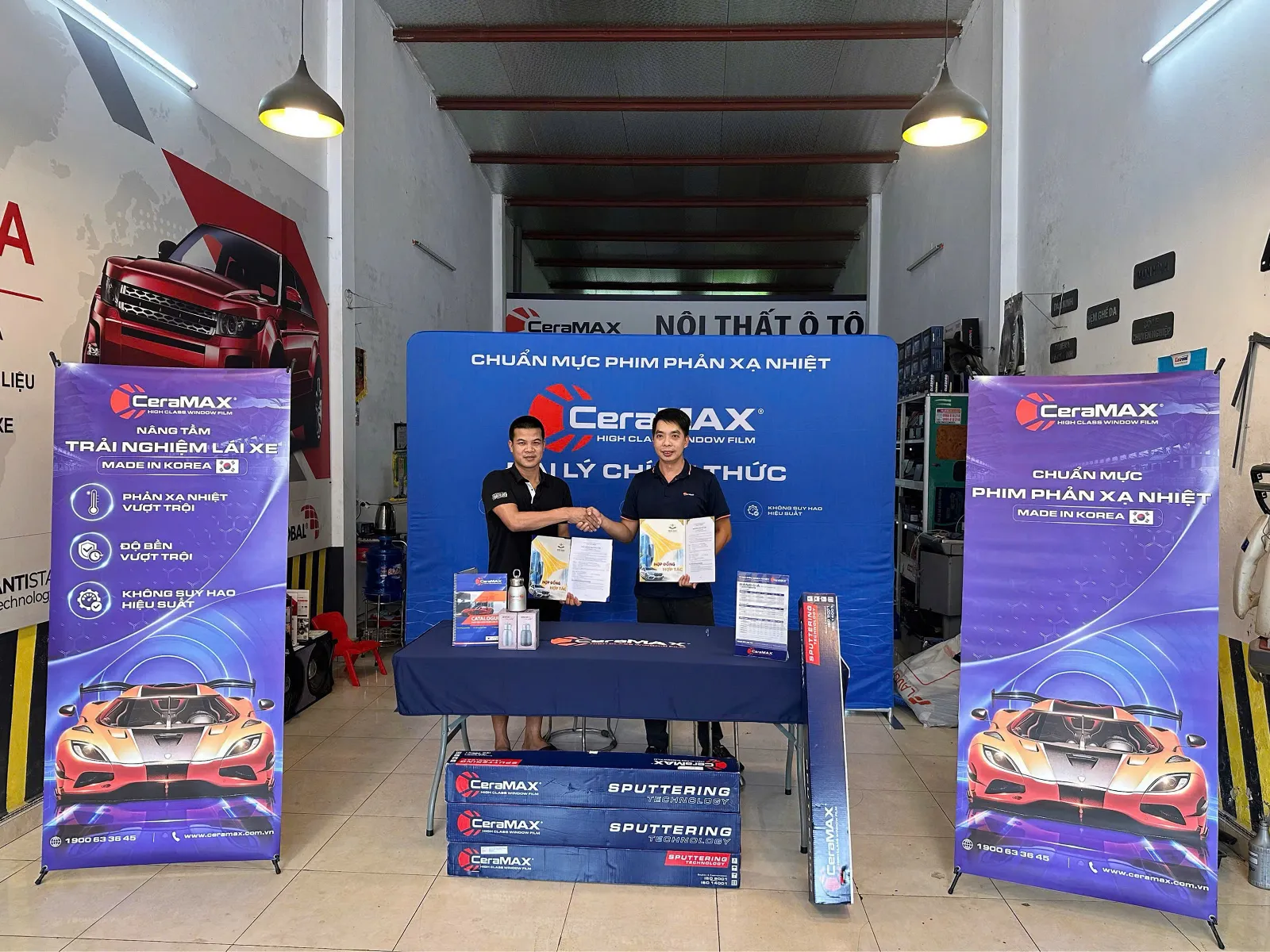 Độ xe Ngọc Hà trở thành đại lý chính thức tại CeraMAX
