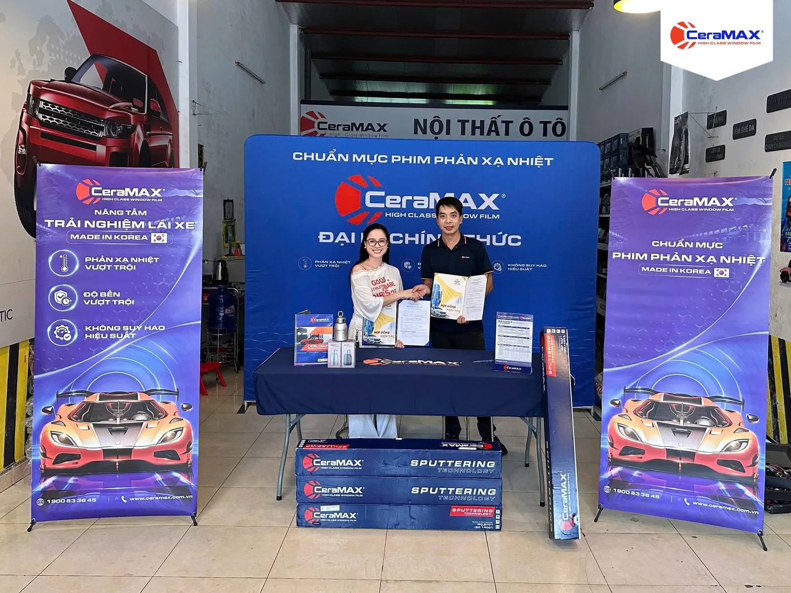 Độ xe Ngọc Hà trở thành đại lý chính thức tại CeraMAX
