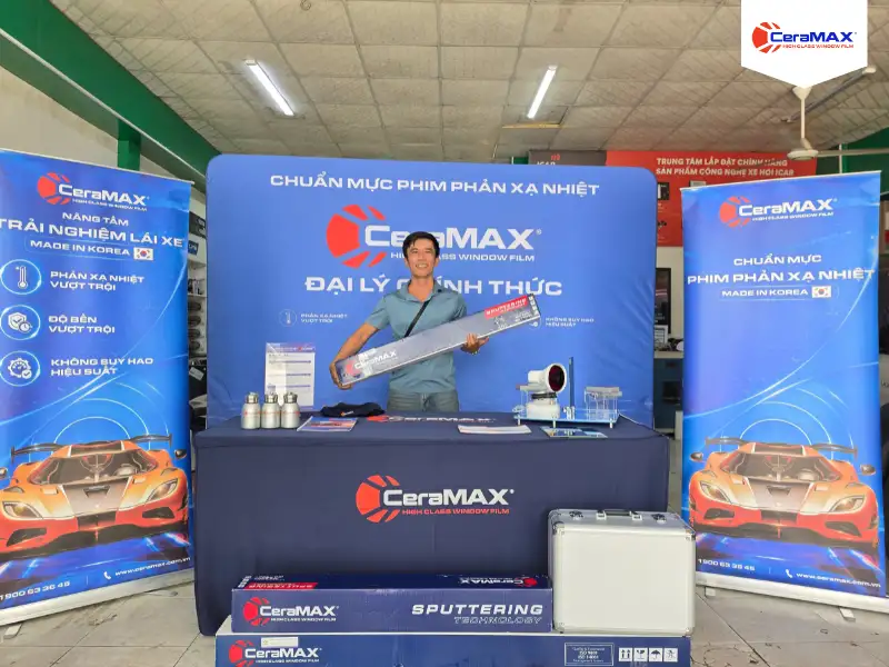 Khánh Car chính thức trở thành đại lý CeraMAX Sputter tại Đà Lạt