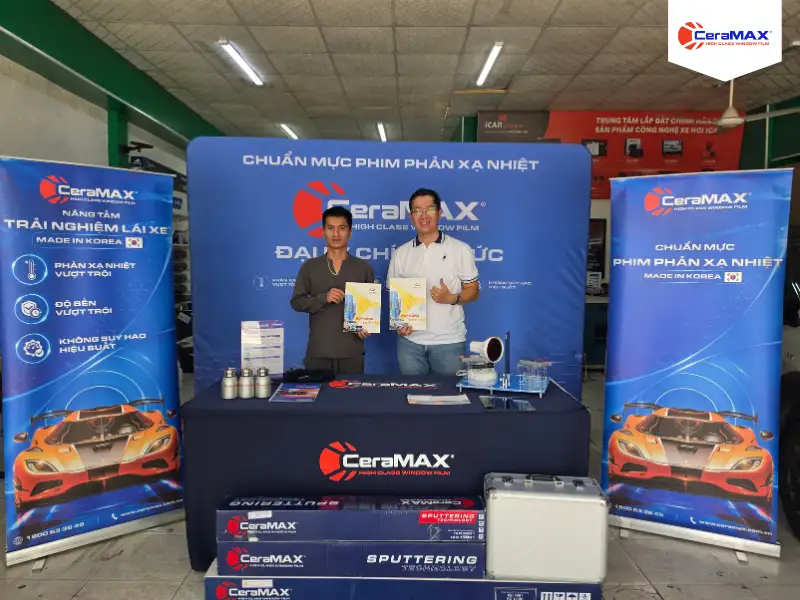 Khánh Car chính thức trở thành đại lý CeraMAX Sputter tại Đà Lạt
