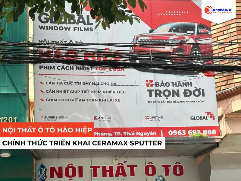 Nội thất Ô Tô Hào Hiệp trở thành Đại lý chính thức tại Thái Nguyên