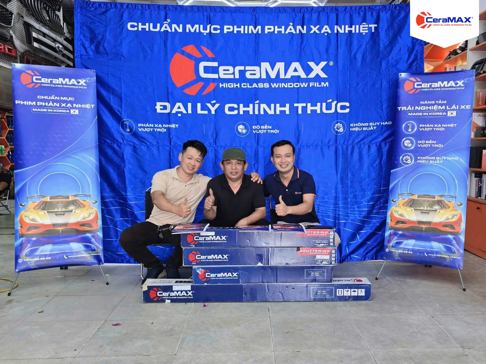 Nội Thất Ô Tô Thế Dũng Chính Thức Triển Khai CeraMAX Sputter Tại Quảng Trị