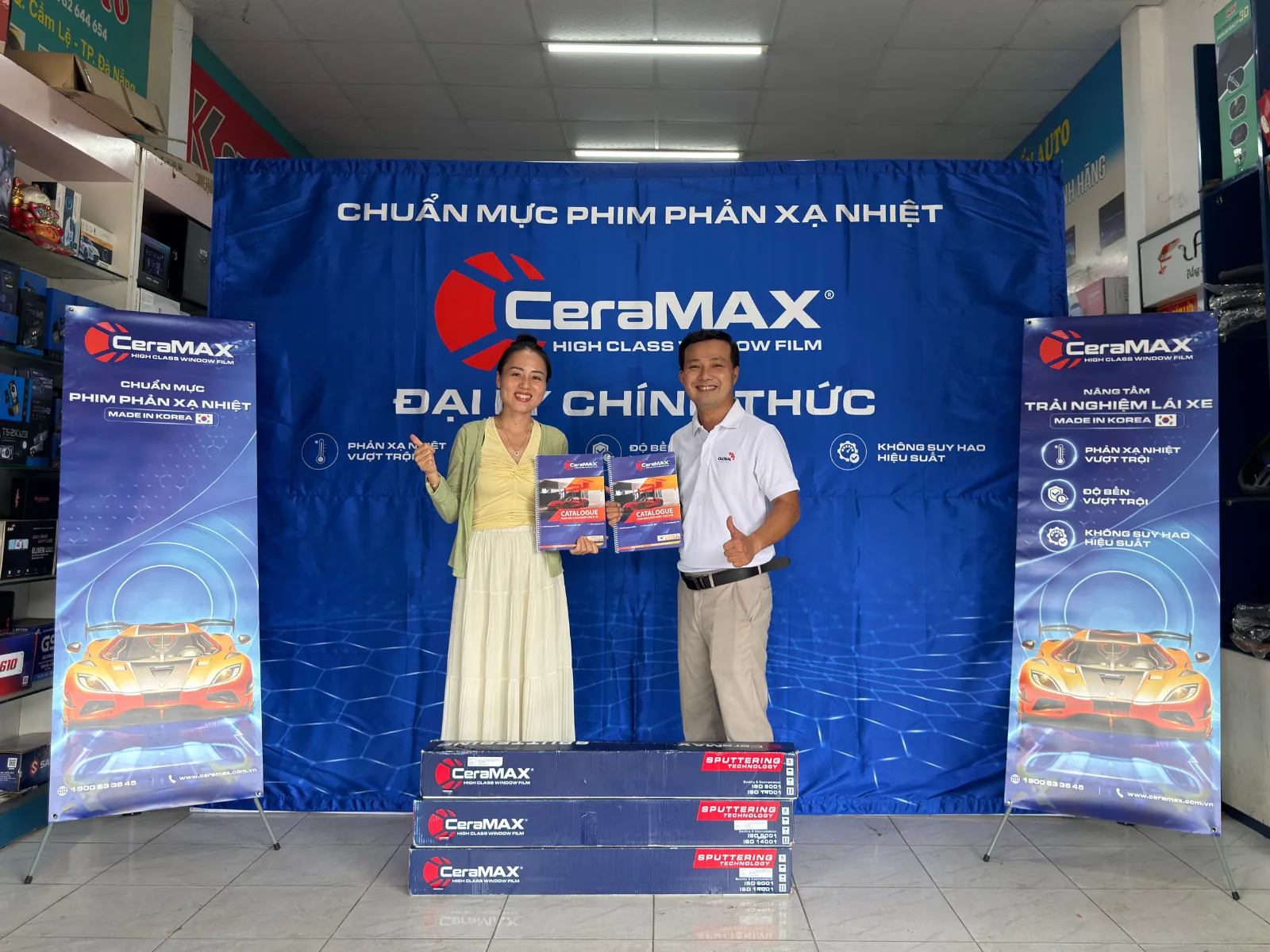 Nội Thất Ô Tô Nhất Tiến chính thức trở thành đại lý của CeraMAX