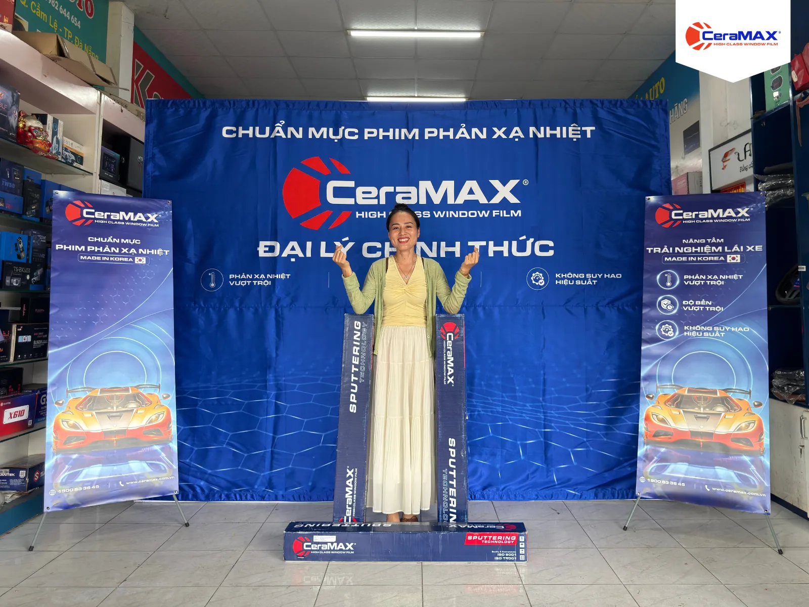 Nội Thất Ô Tô Nhất Tiến chính thức trở thành đại lý của CeraMAX