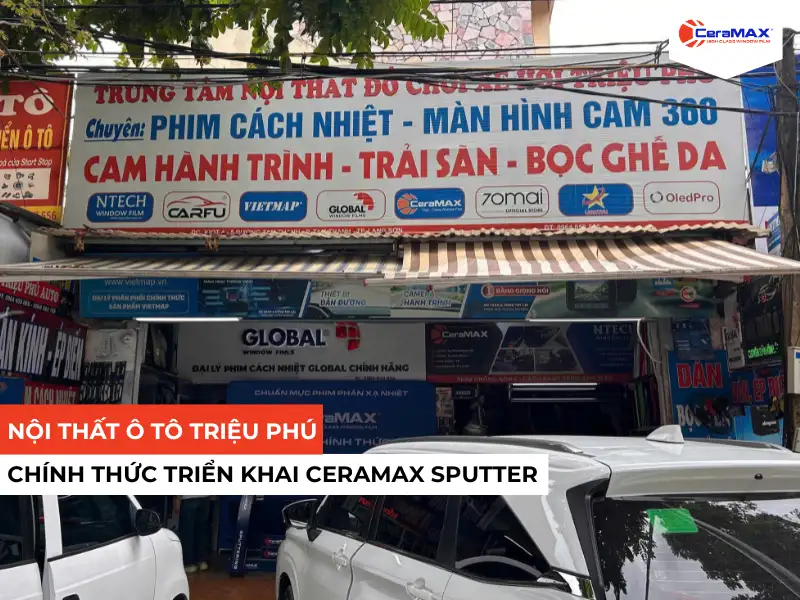 Nội Thất Ô Tô Triệu Phú chính thức triển khai Sputter tại Lạng Sơn
