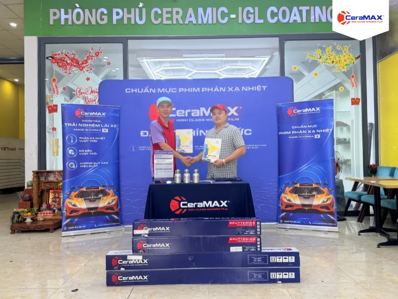 Phuong An Auto chinh thuc trien khai CeraMAX Sputter tai Binh Phuoc 
