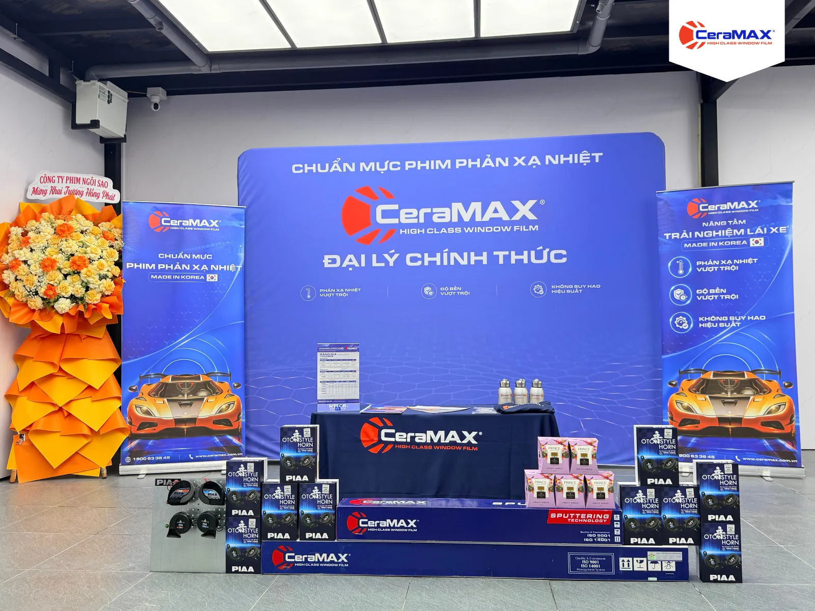 Potech Auto Car Chính Thức Triển Khai CeraMAX Sputter Tại Đắk Lắk