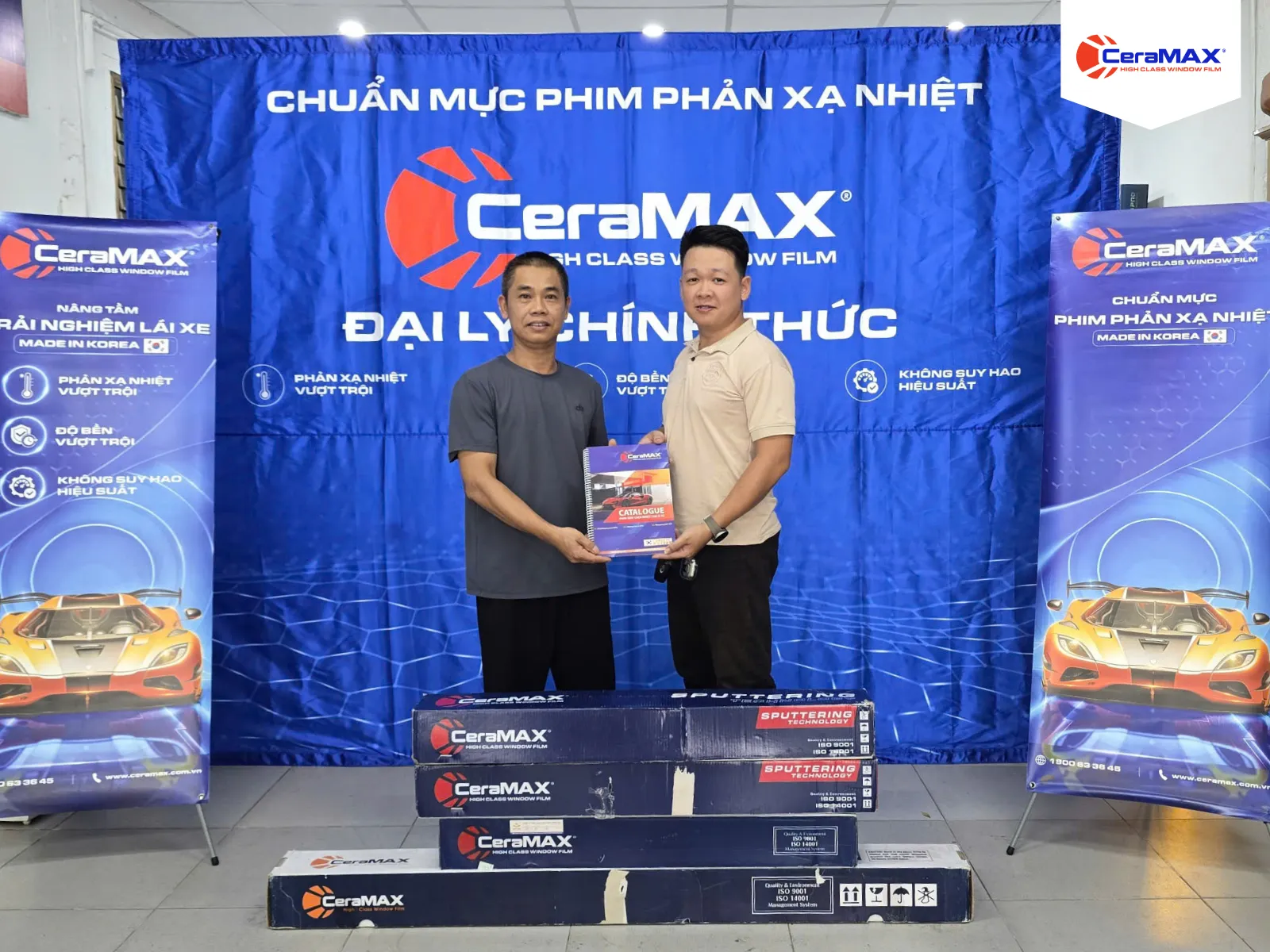 Quốc Danh Auto trở thành đại lý chính thức của CeraMAX Sputter tại Quảng Trị