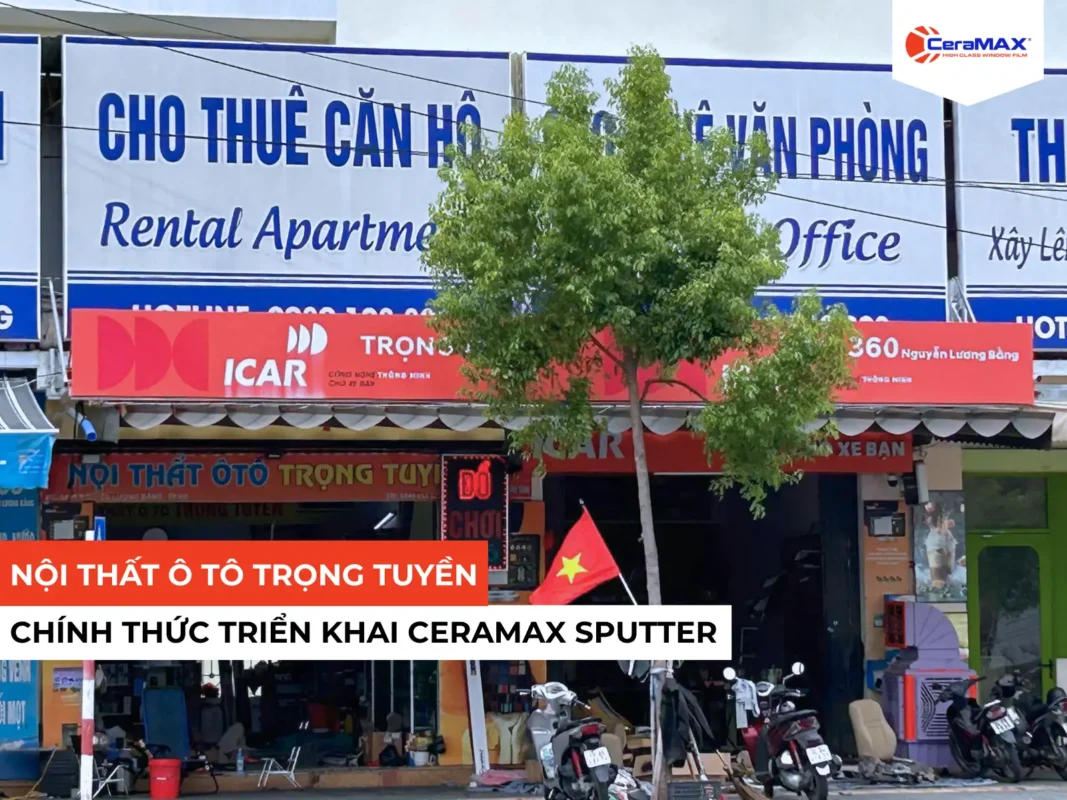Nội thất ô tô Trọng Tuyền chính thức triển khai CeraMAX Sputter tại Hải Phòng