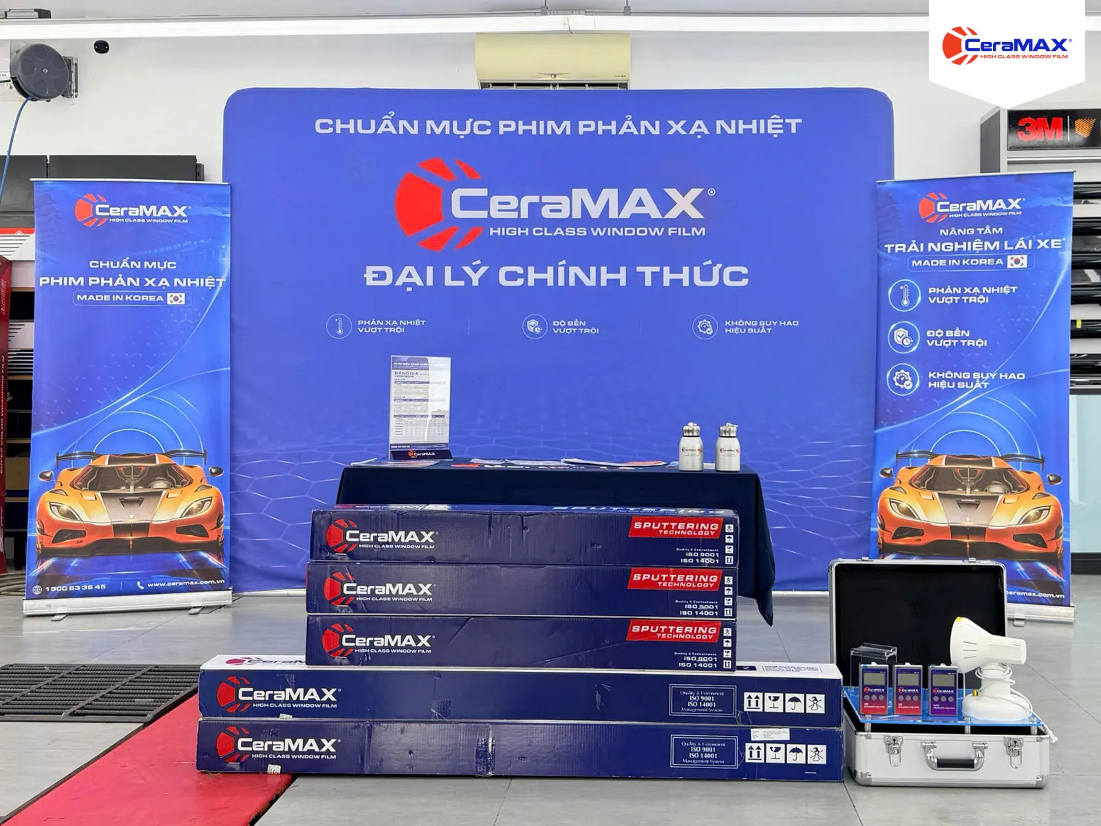 Hoàng Quân Detailing Chính Thức Triển Khai CeraMAX Sputter Tại An Giang